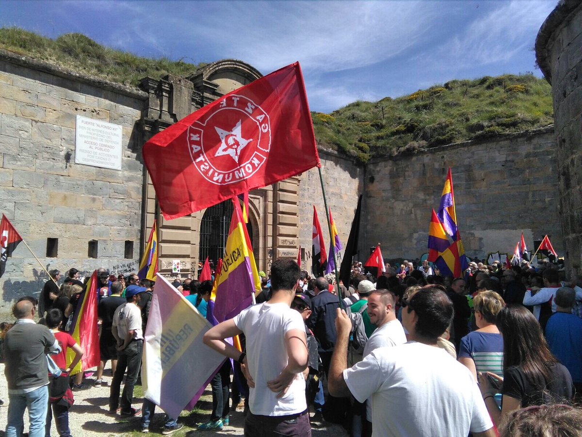 El EPK y GK recuerdan y participan en el acto conmemorativo del 79º aniversario de la fuga de republicanas del fuerte de San Cristobal