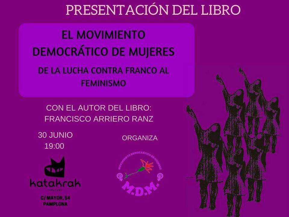 Presentación libro «El Movimiento Democrático de Mujeres»