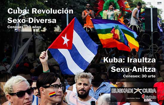 EXPOSICIÓN ITINERANTE `KUBA: IRAULTZA SEXU-ANITZA – CUBA: REVOLUCIÓN SEXO-DIVERSA´ RECORRERÁ EUSKAL HERRIA