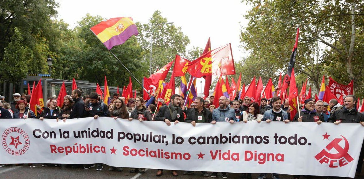 Artículo de opinión: El PCE de nuevo con el pueblo español.