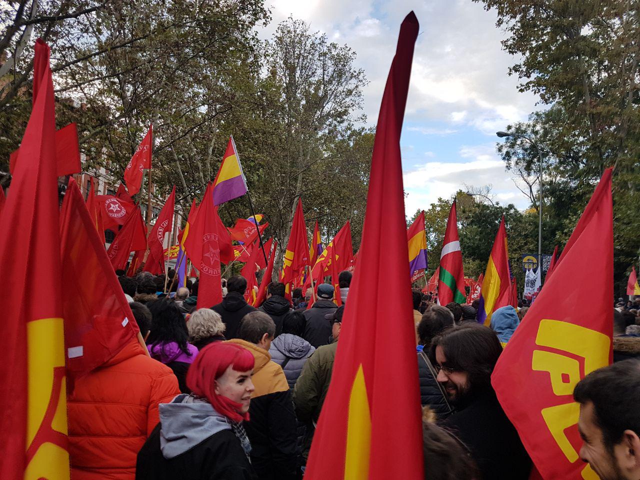 Miles de personas de todo el Estado se movilizan en Madrid bajo el lema «Si nos movemos, lo cambiamos todo»