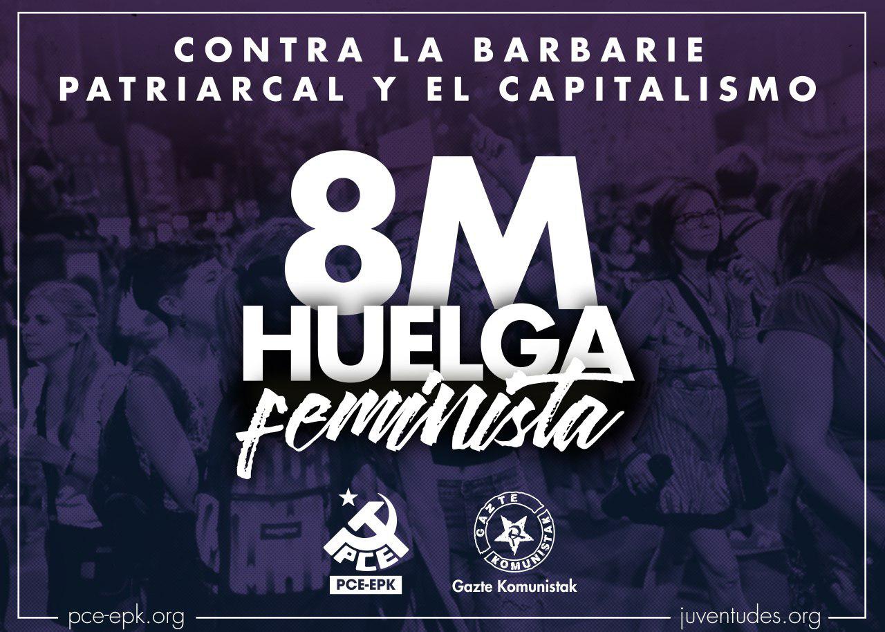 M8 Greba Feminista. Convocadas las movilizaciones para el 8 de Marzo.