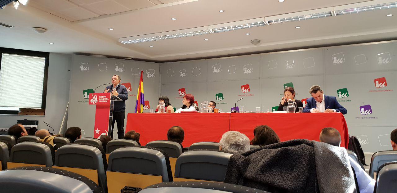 Acuerdos del Comité Central sobre la negociación entre Unidas Podemos y el PSOE para formar gobierno.