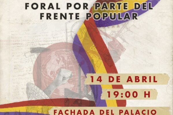 El PCE-EPK comienza los actos del centenario del Partido con un acto político en Iruña el 14 de Abril.