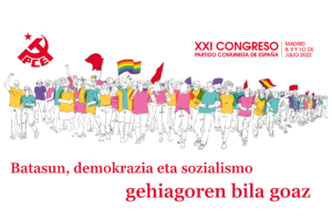 Este fin de semana se celebra el XXI Congreso del PCE.