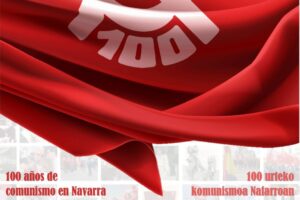 El Civivox Milagrosa de Iruña acoge el mes de noviembre una exposición que resume los 100 años de comunismo en Navarra